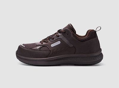 FitVille Men's Low-top SteelCore Work Shoes by FitVille