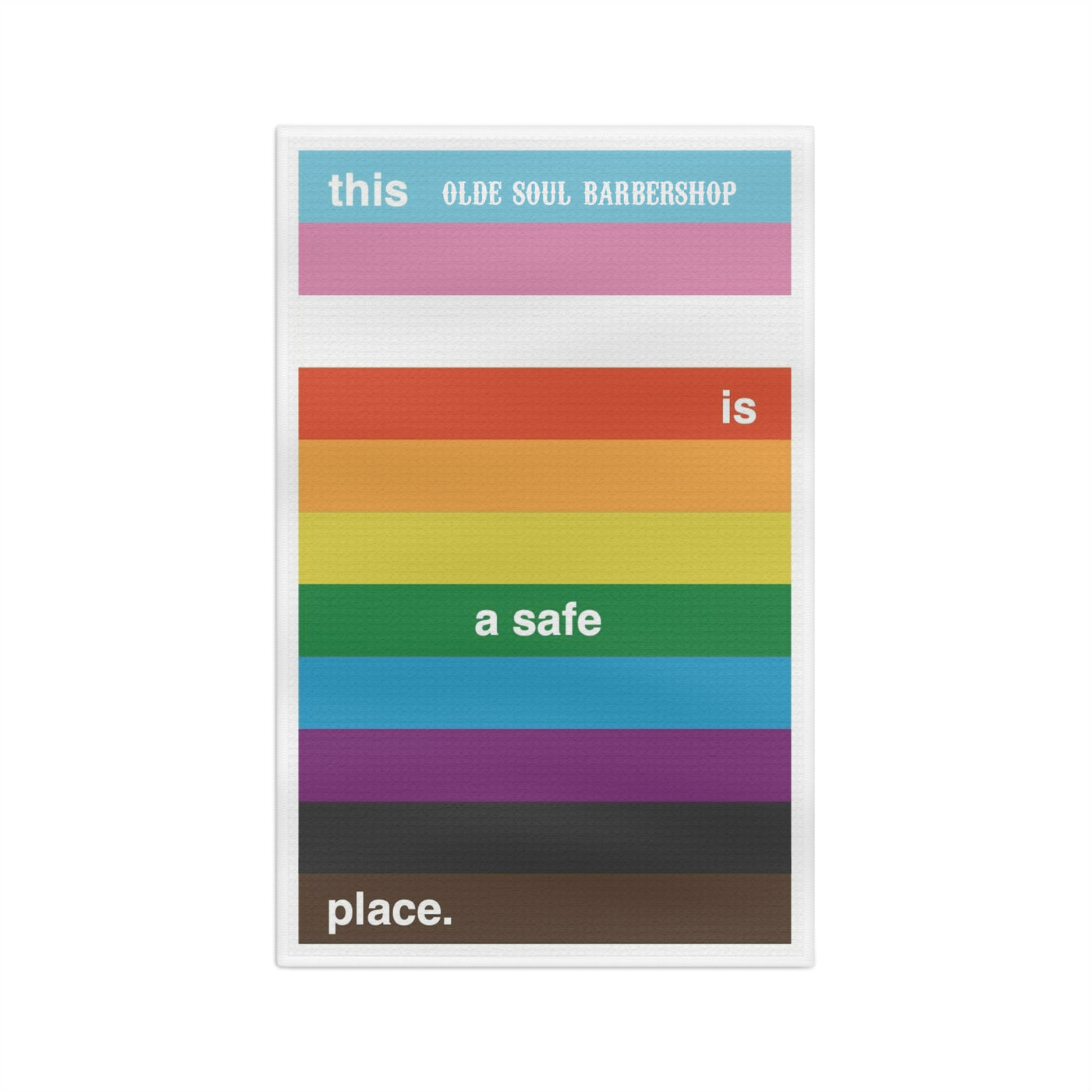 This Is A Safe Space Soft Tea Towel
