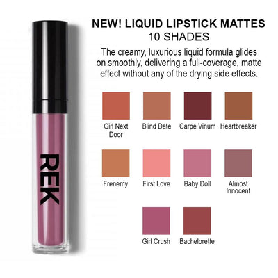 Bachelorette | Liquid Lipstick Matte | REK Cosmetics by REK Cosmetics