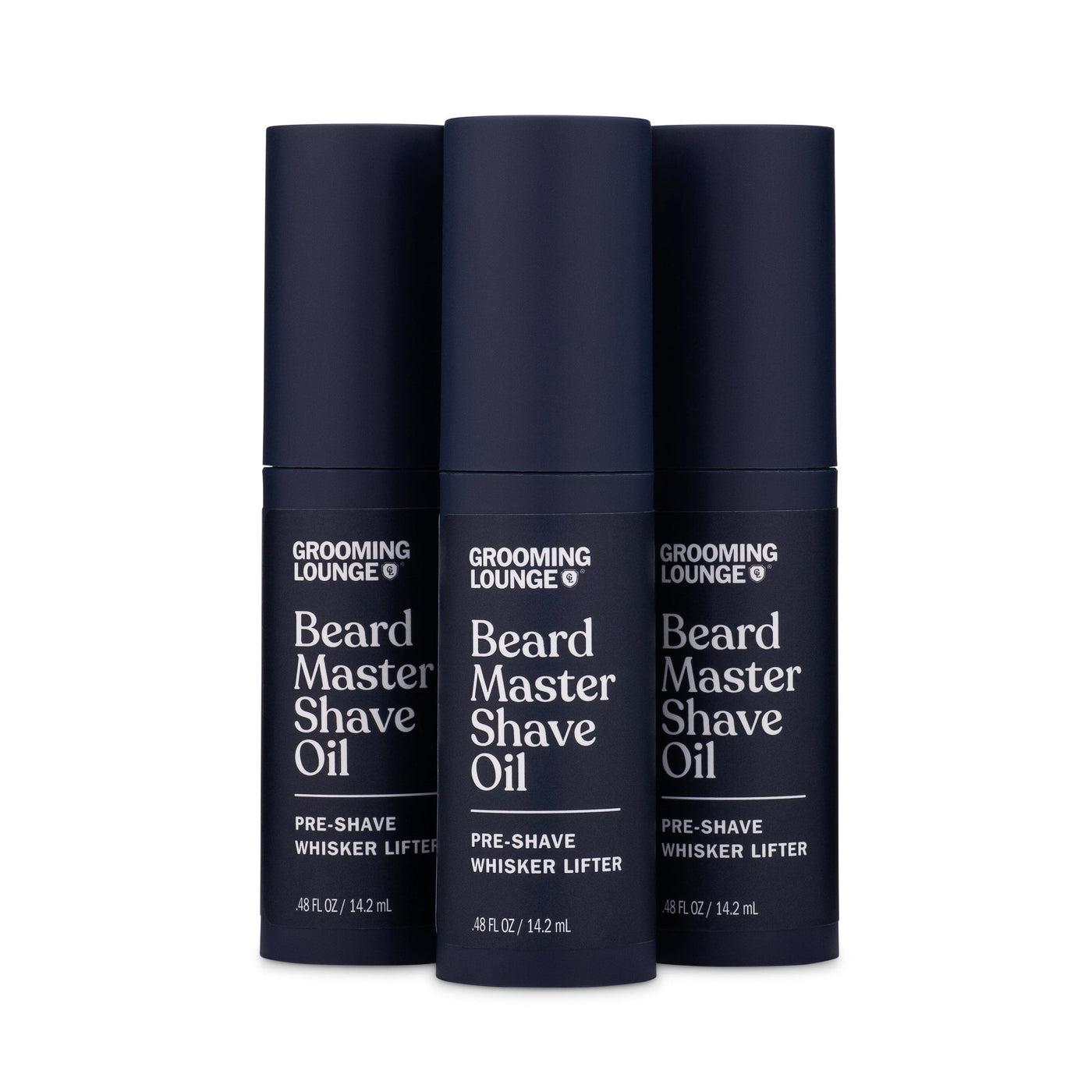 Grooming Lounge Beard Master Shave Oil 3 Pack (Save $10) by Grooming Lounge