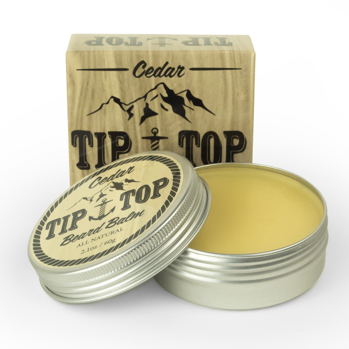 Tip Top Cedarwood Beard Balm