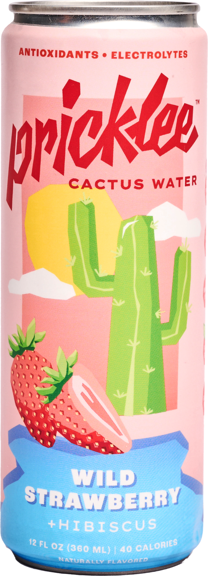 Strawberry Hibiscus by 🌵 Pricklee Cactus Water 🌵