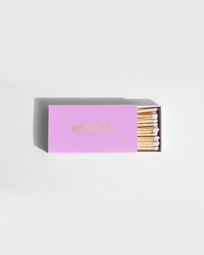 CONGRATS Lilac Long Matches by Brooklyn Candle Studio