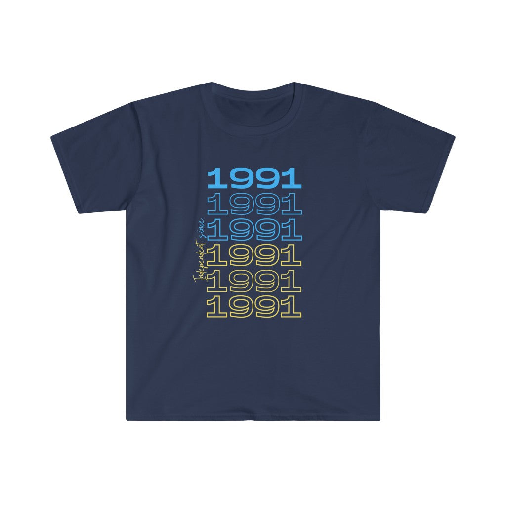 'Independent Since 1991' Unisex Softstyle T-Shirt