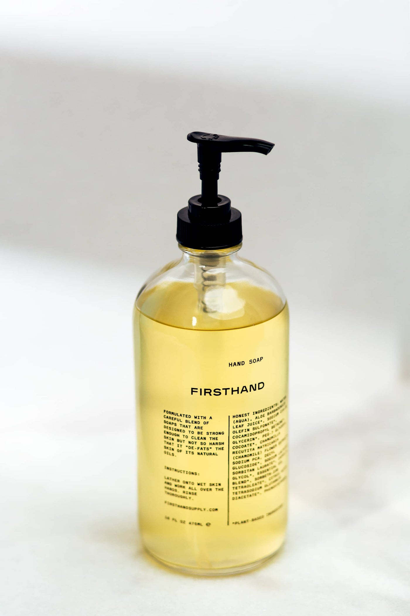 Liquid Hand Soap - 16oz. by Firsthand Supply