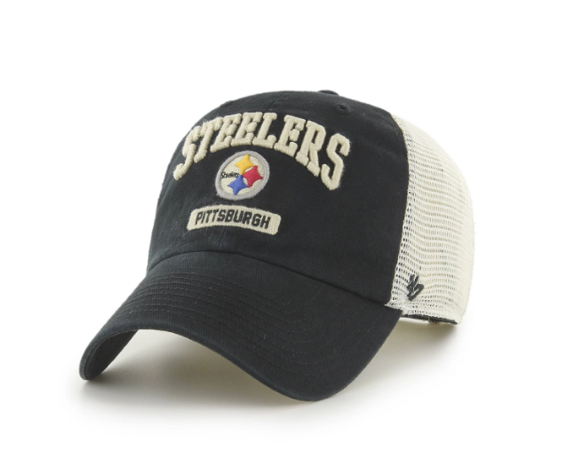 Pittsburgh Steelers Black Morgantown Clean Up Hat by Southern Sportz Store