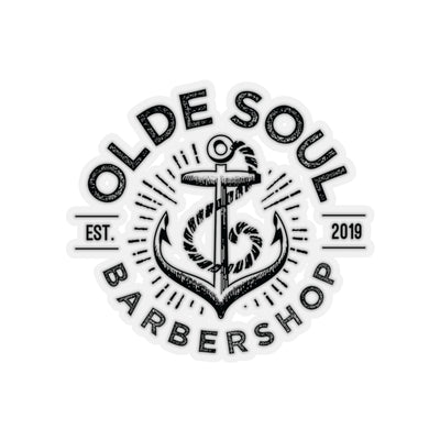 Olde Soul Barbershop Round Sticker