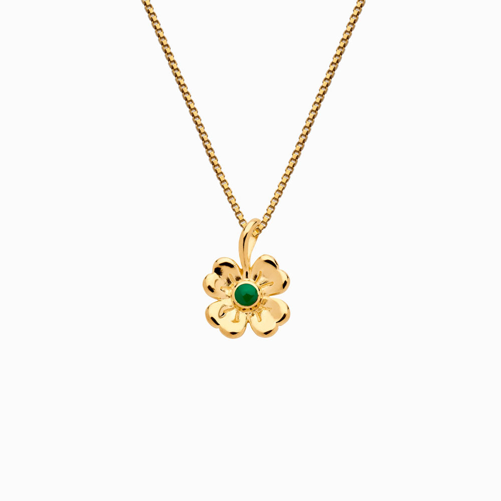 Clover Necklace by Awe Inspired