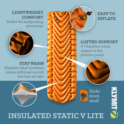 Insulated Static V Lite by Klymit