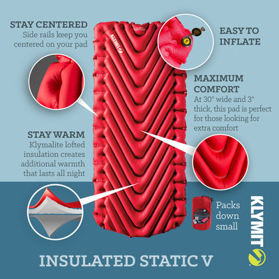 Insulated Static V Luxe by Klymit