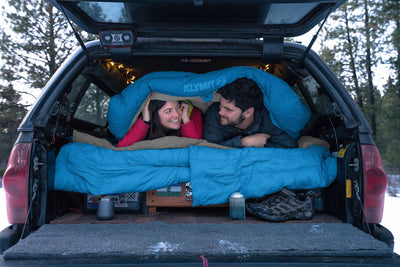30 Degree Two Person Full-Synthetic Sleeping Bag by Klymit
