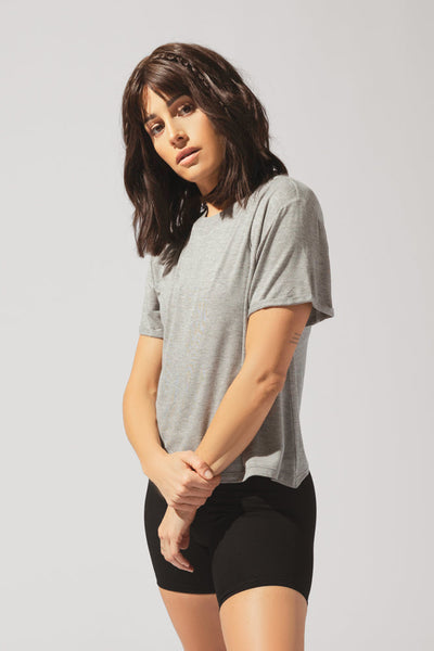 The Perfect Tee - Heather Grey by POPFLEX®