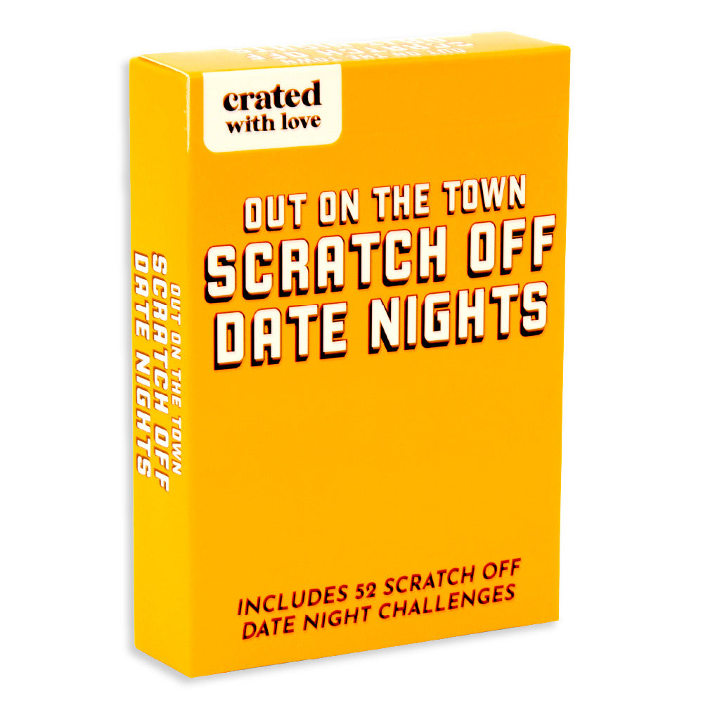 Out on the Town Scratch Off Date Nights by Crated with Love