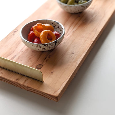 Brass Handle Tray by Formr