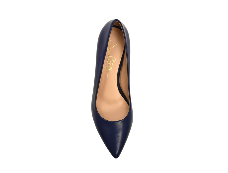 Callie Navy Lux Nappa by Joan Oloff Shoes