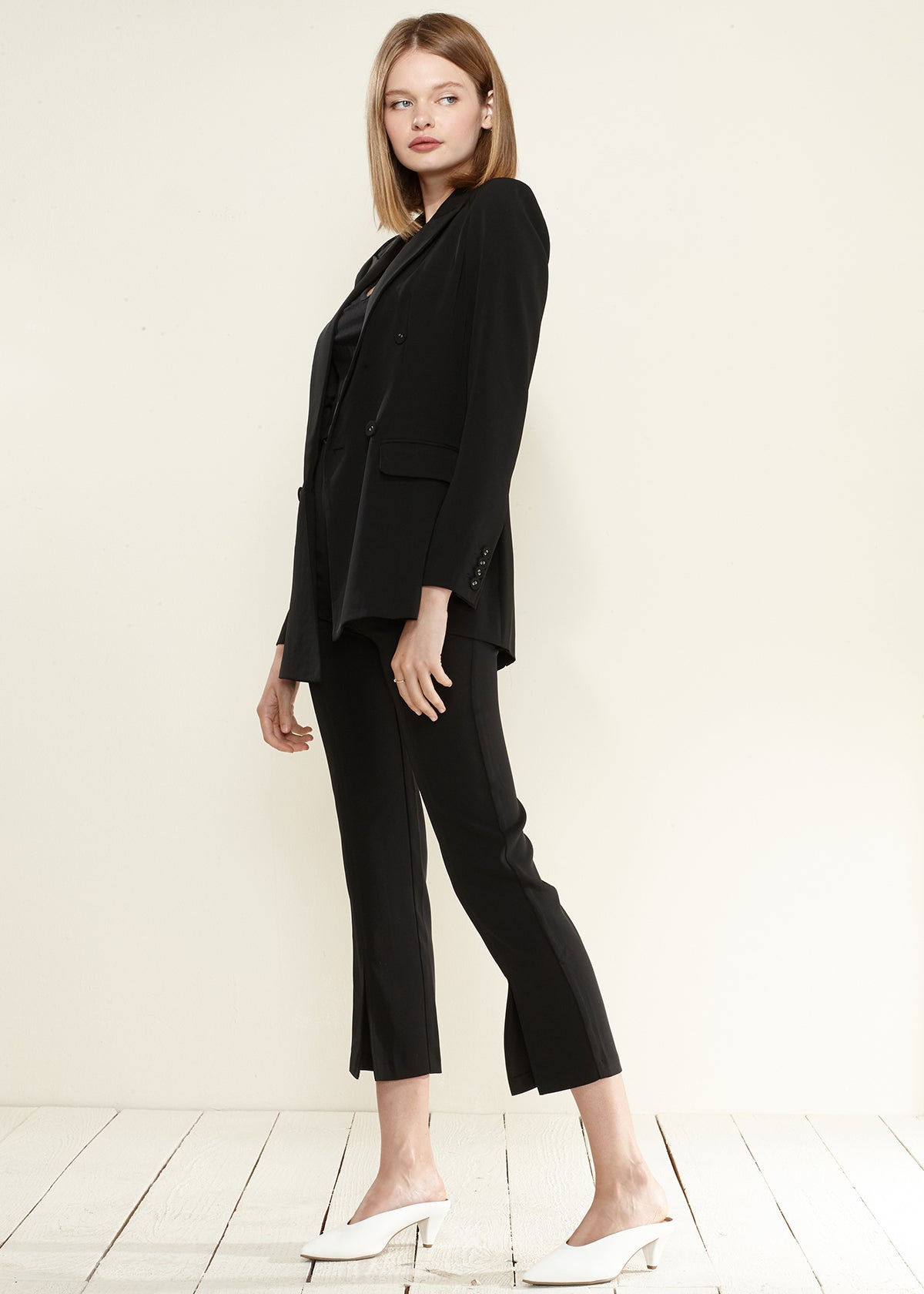 Women's Double Breasted Blazer by Shop at Konus