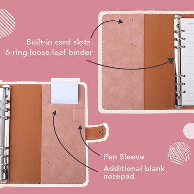 Vegan Leather Multi-Talented Notebook/Journal by Multitasky
