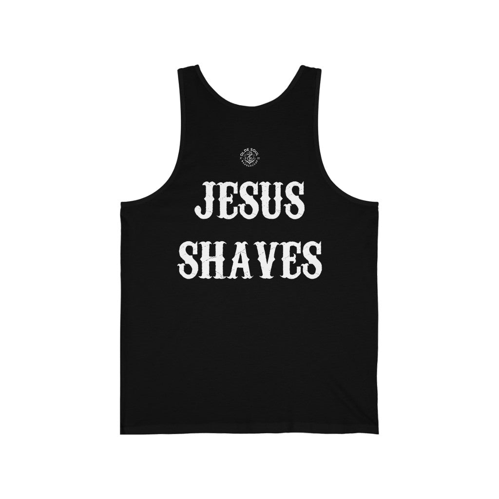 'Jesus Shaves' Jersey Tank