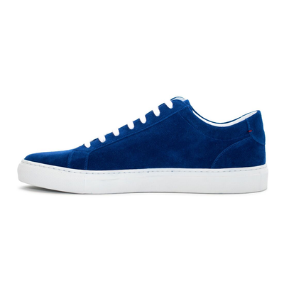 Men's Royal Blue Suede Sardegna Sneaker II by Del Toro Shoes