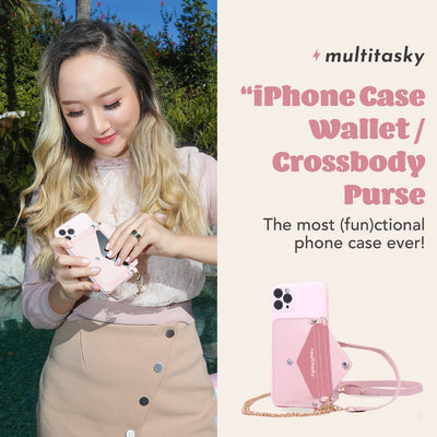 iPhone Case Wallet / Crossbody Purse by Multitasky