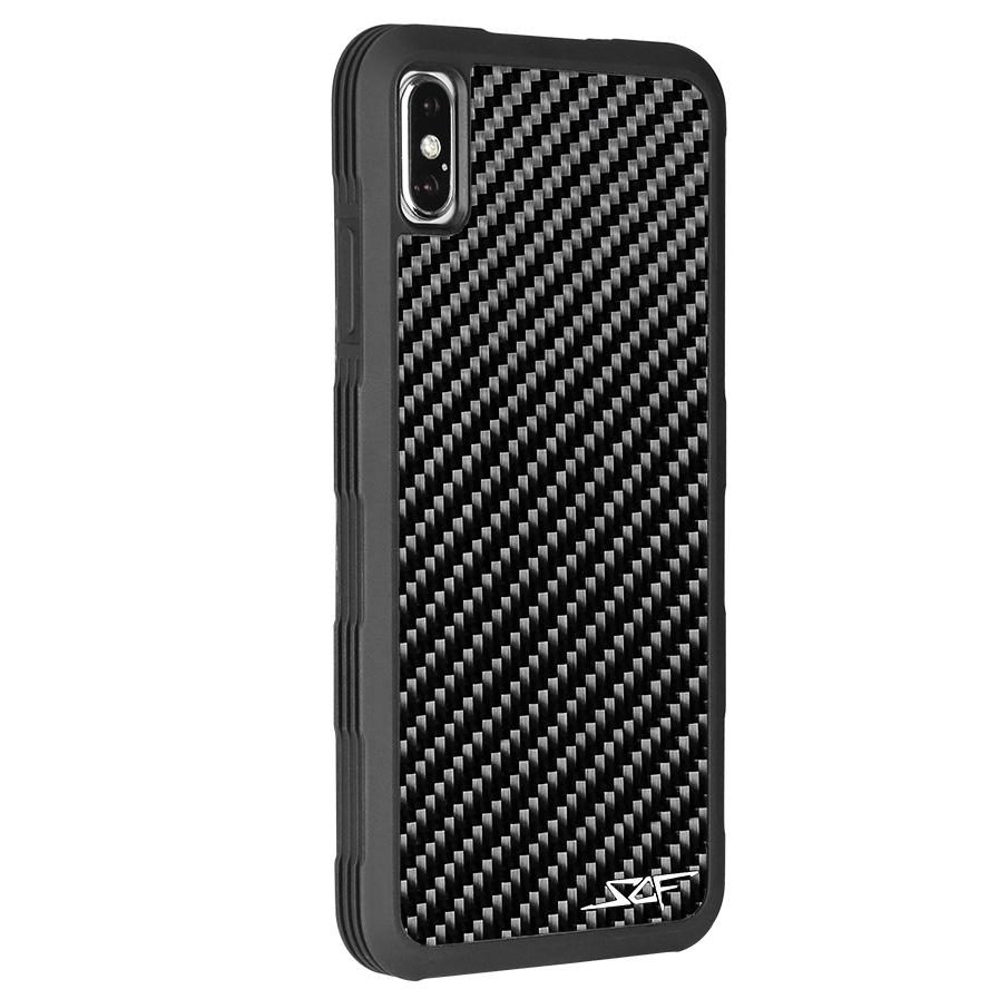 iPhone XS Max Real Carbon Fiber Case | ARMOR Series by Simply Carbon Fiber
