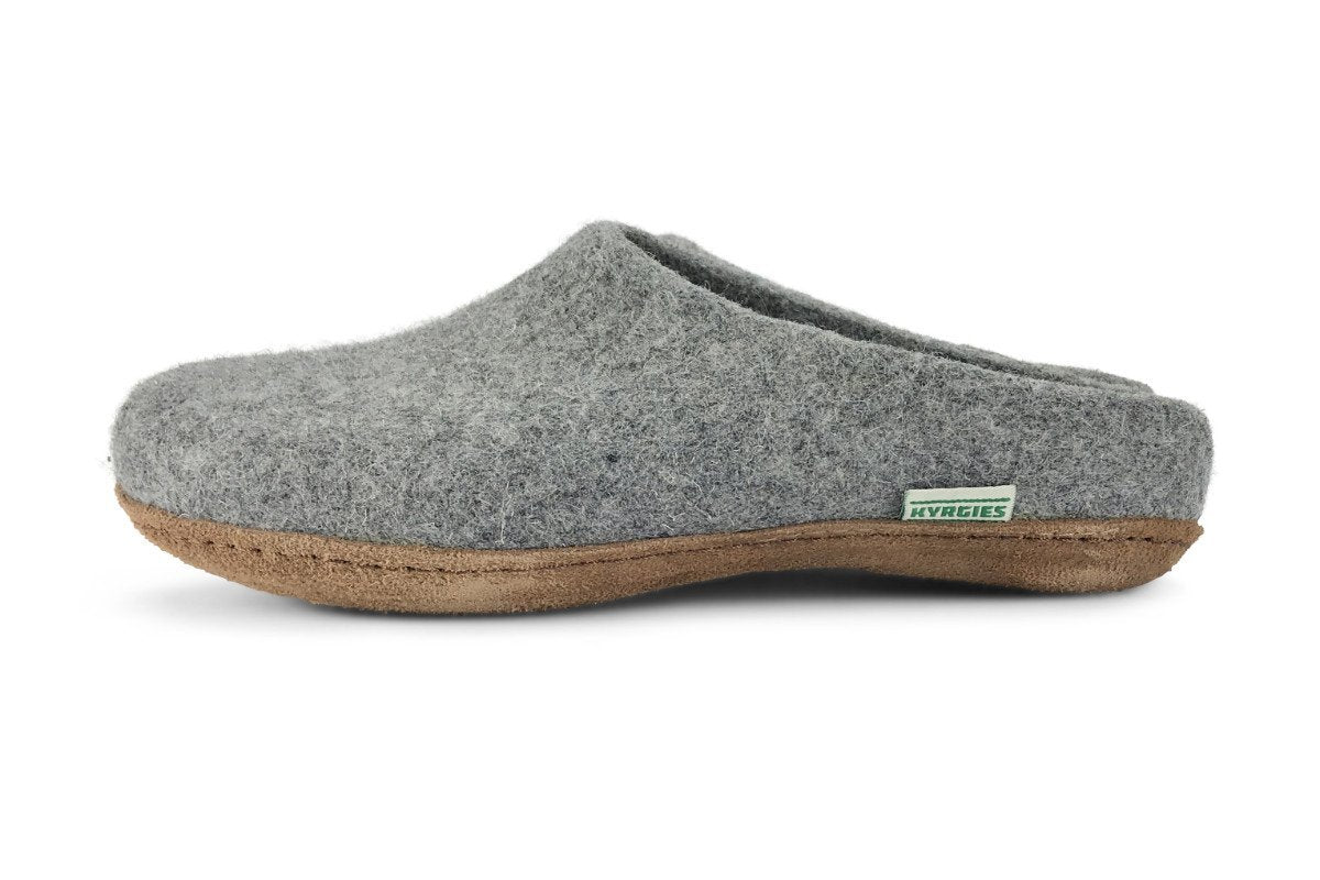 Kyrgies All Natural Molded Sole - Low Back - Gray Men's by Kyrgies