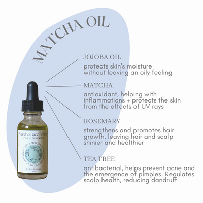 Matcha Serum - for face and hair by Circular Bodies