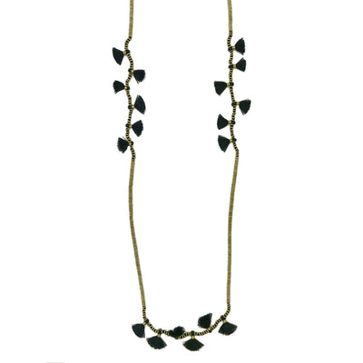 Krisha Tassel Necklace by SLATE + SALT