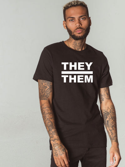 THEY | THEM T-SHIRT by Stuzo Clothing
