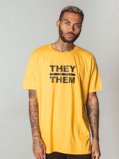 THEY | THEM T-SHIRT by Stuzo Clothing