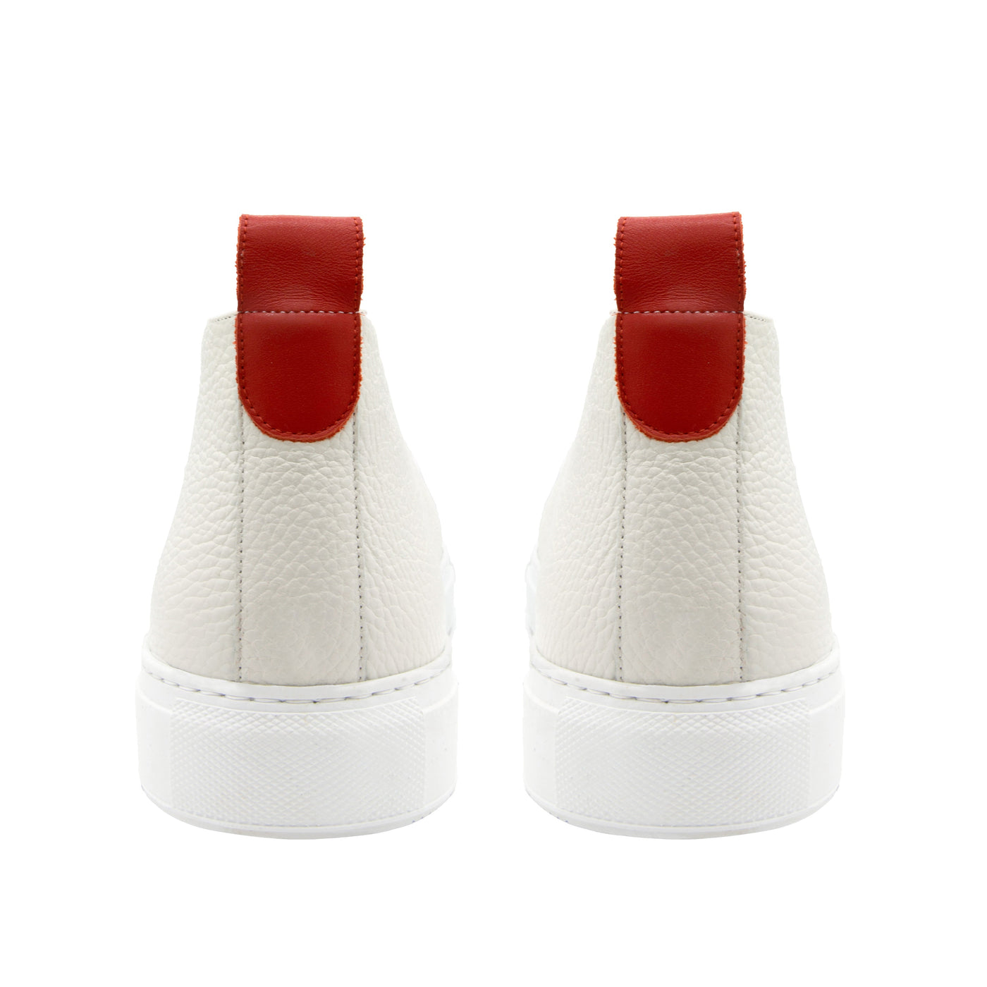 Men's White Leather Chukka Sneaker by Del Toro Shoes